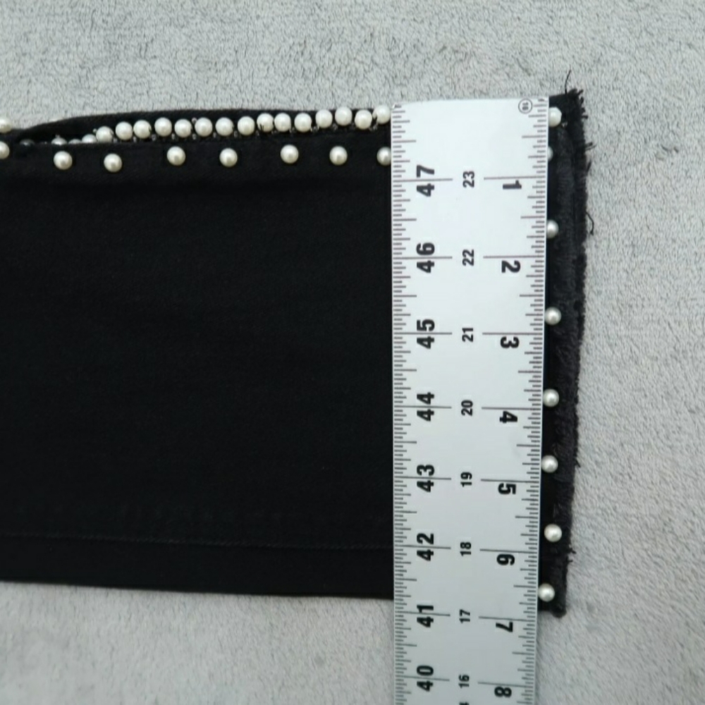 Women's Black Jeans By Blue Desire, Midrise Sz 9, 29x26 - Picture 4 of 14